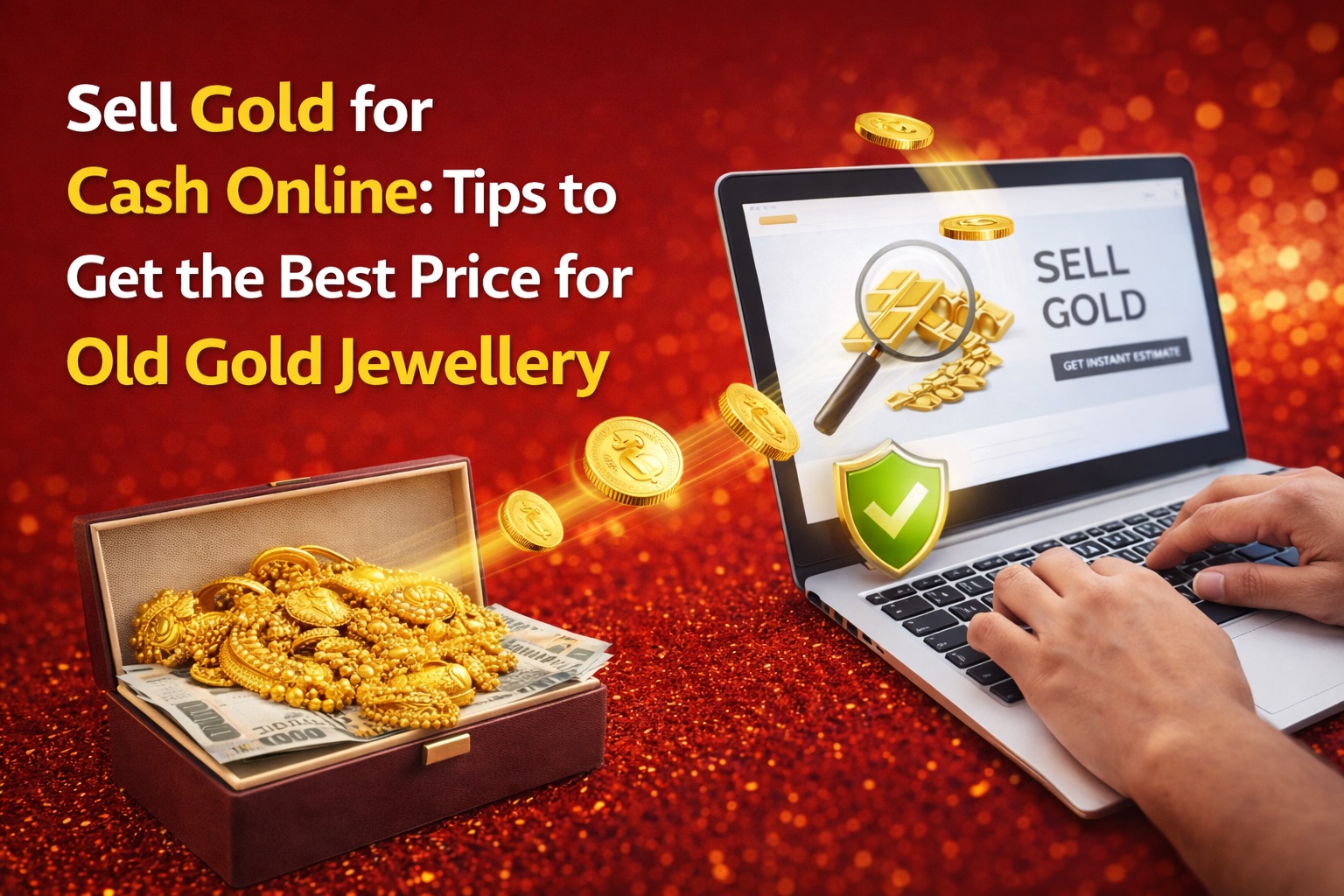 Sell Gold for Cash Online: Get Best Price for Old Jewellery