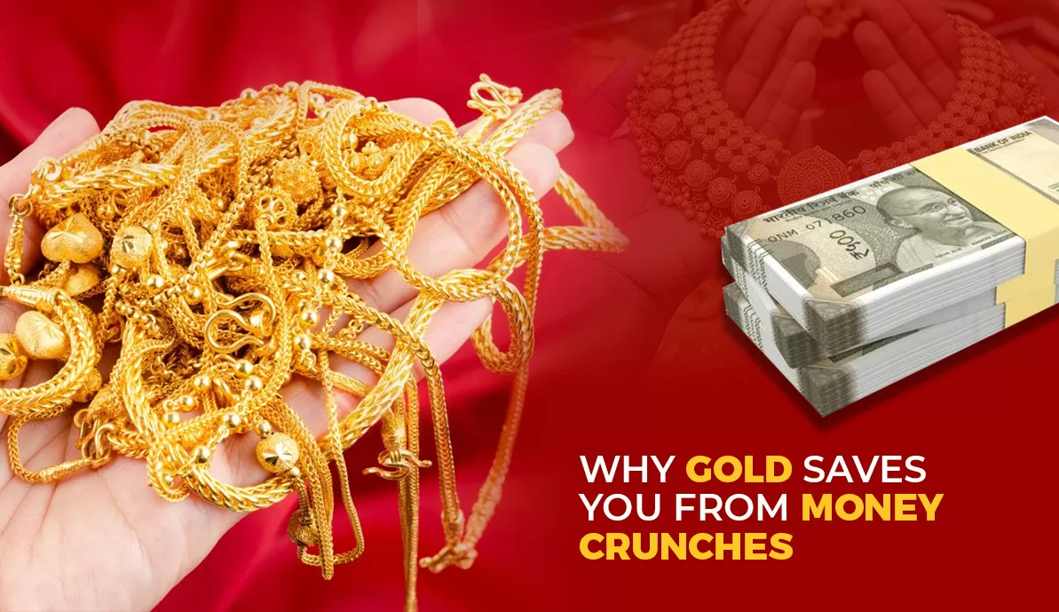 Why Gold Saves You from Money Crunches