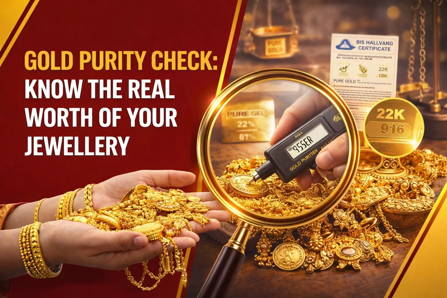 Gold Purity Check: Know the Real Worth of Your Jewellery