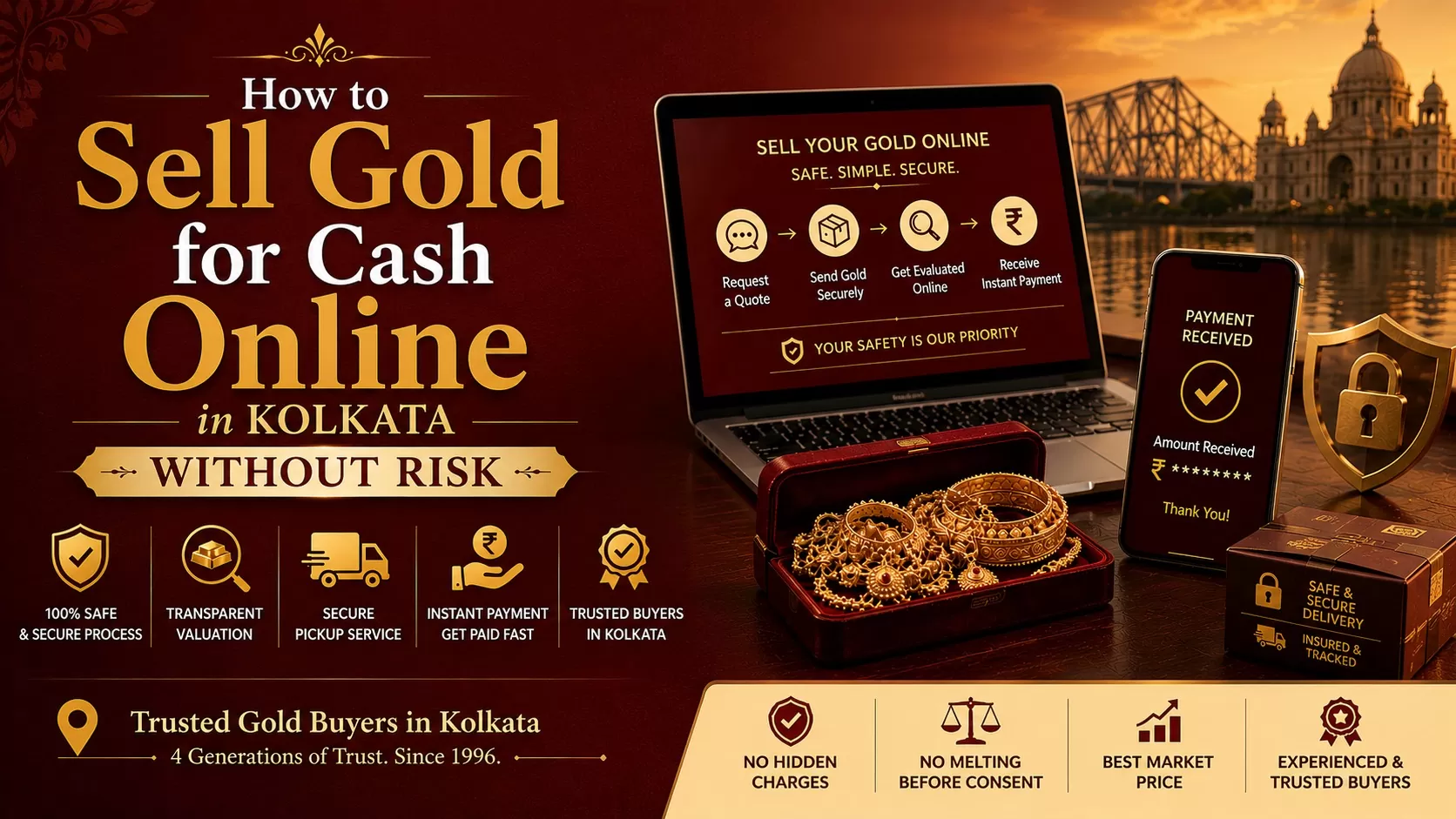How to Sell Gold for Cash Online in Kolkata Without Risk How to Sell Gold for Cash Online in Kolkata Without Risk