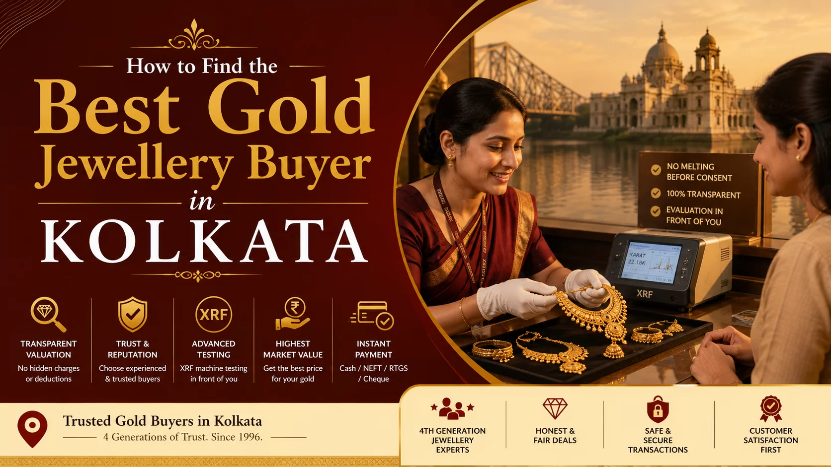 How to Find the Best Gold Jewellery Buyer in Kolkata