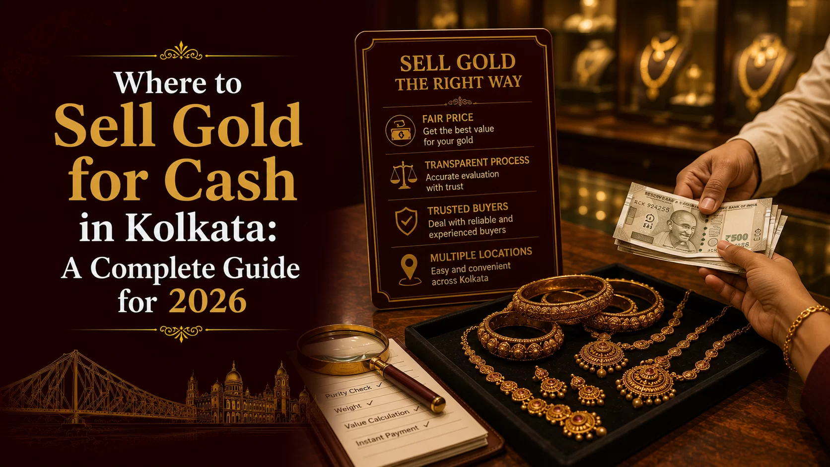 Where to Sell Gold for Cash in Kolkata: A Complete Guide for 2026