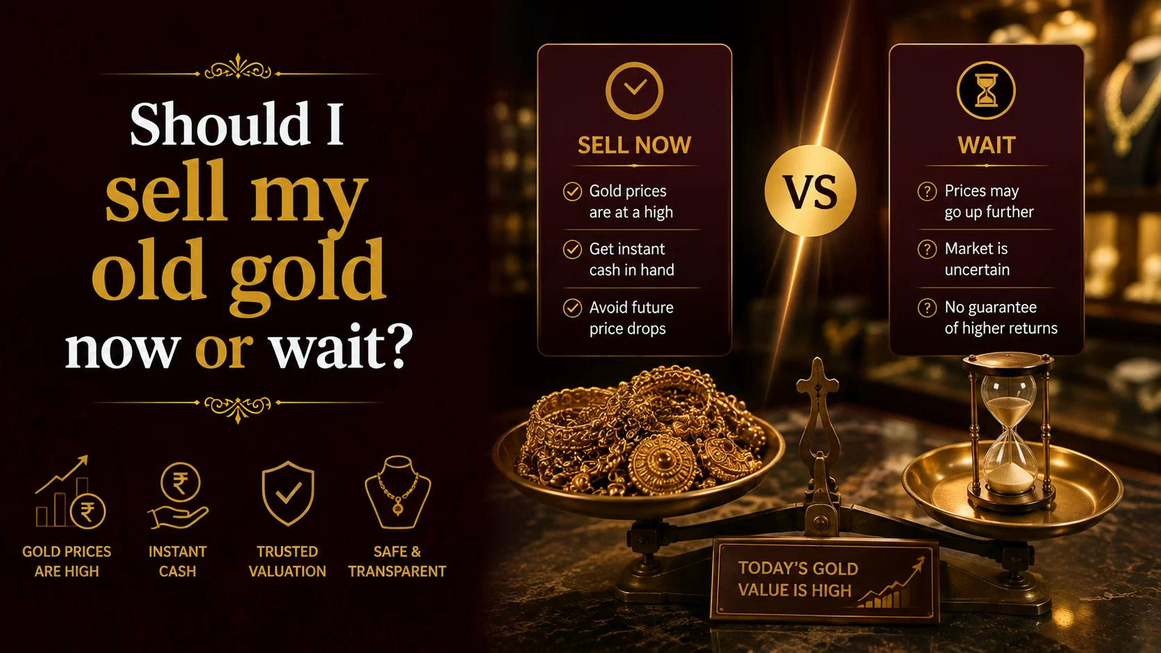 Should I Sell My Old Gold Now or Wait Should I Sell My Old Gold Now or Wait