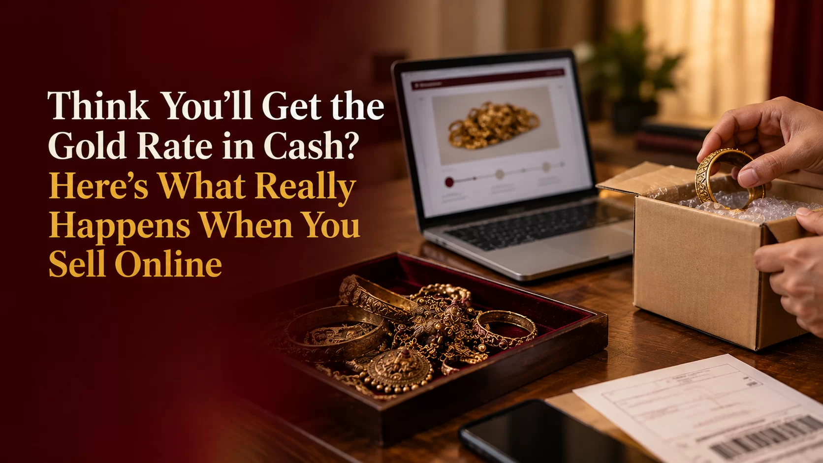 Think You’ll Get the Gold Rate in Cash? Here’s What Really Happens When You Sell Online