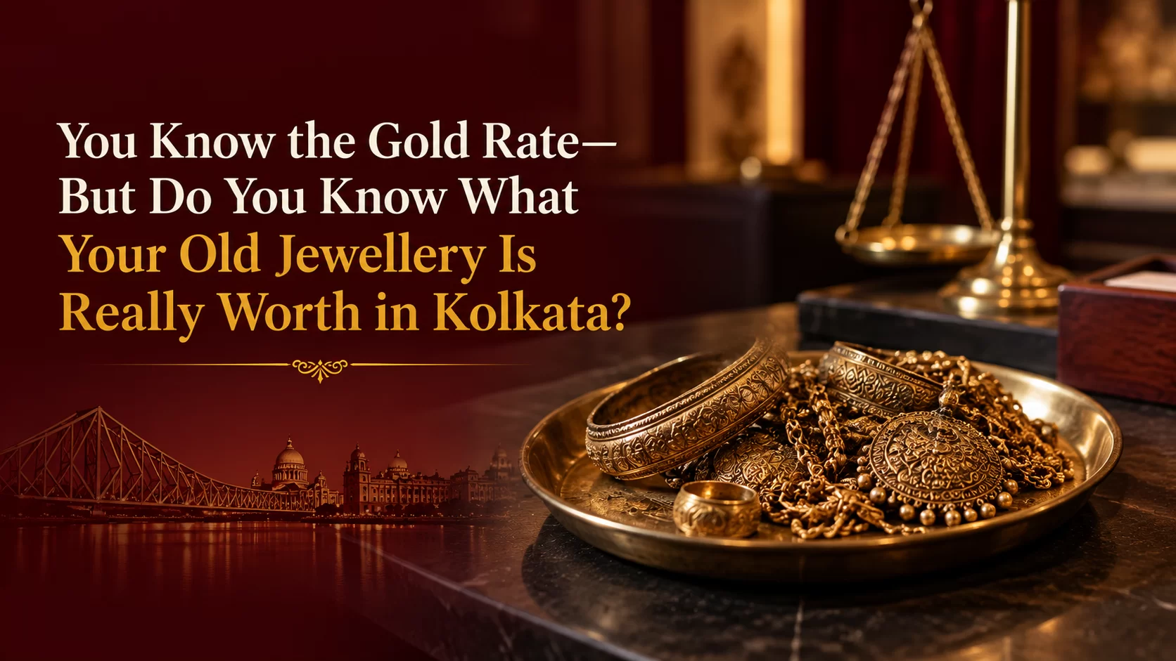 You Know the Gold Rate—But Do You Know What Your Old Jewellery Is Really Worth in Kolkata You Know the Gold Rate—But Do You Know What Your Old Jewellery Is Really Worth in Kolkata