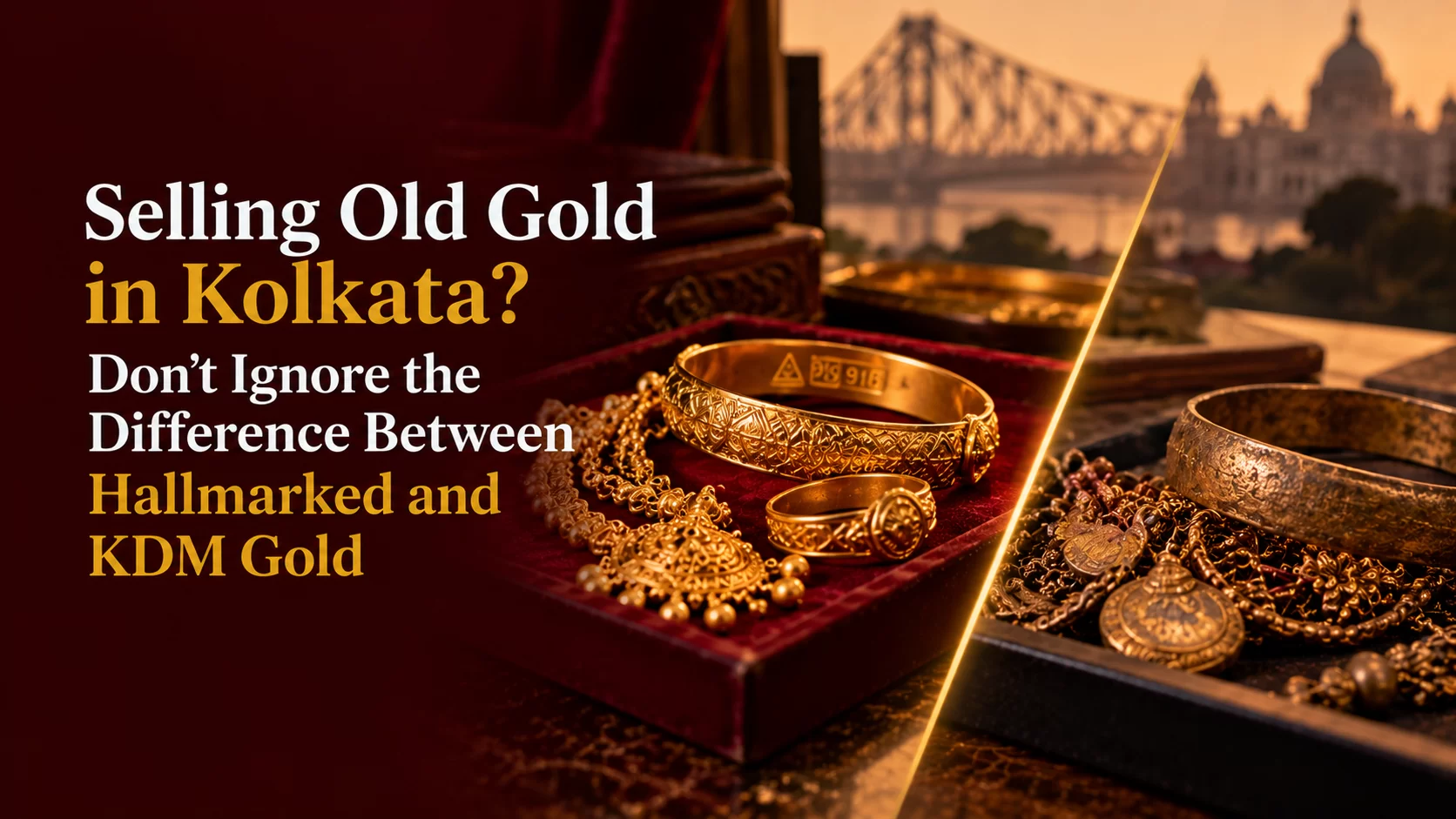 Selling Old Gold in Kolkata? Don’t Ignore the Difference Between Hallmarked and KDM Gold Hallmarked vs KDM Gold